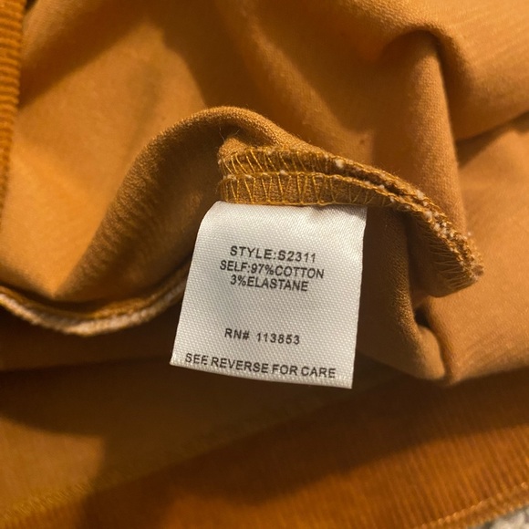 Sugar Lips Limitless Corduroy High Waisted Skirt | Size: Large - Picture 6 of 6